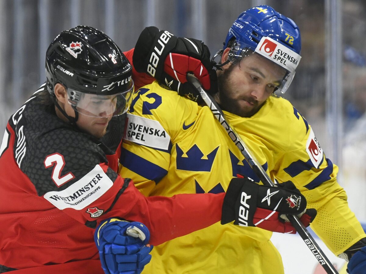 Fínsko Hokej MS2022 1/4 Švédsko Kanada
