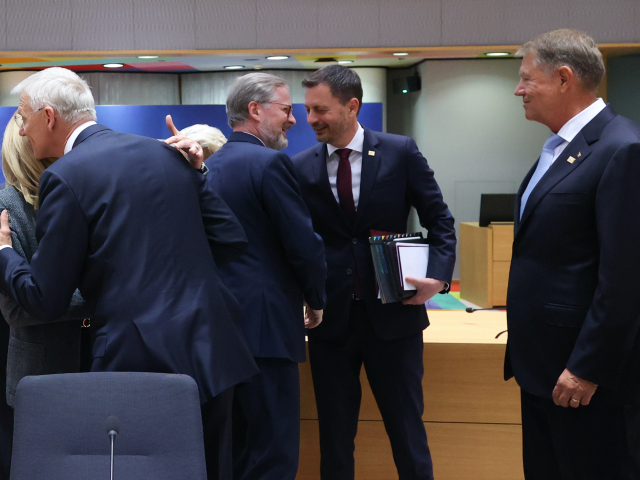 Eduard Heger, Petr Fiala, Klaus Werner Iohannis