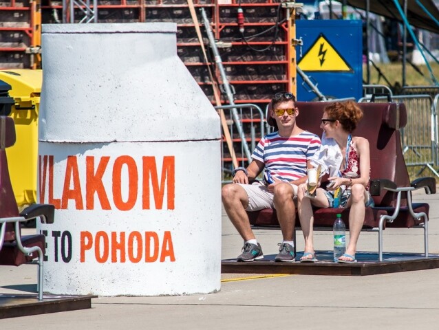 Pohoda festival vlak ZSSK   - Pavol Karell
