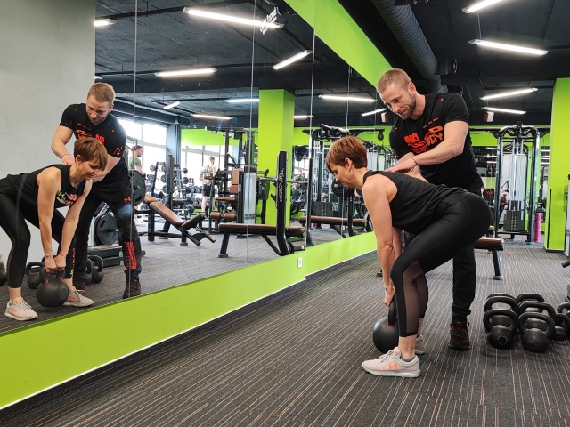 Edo Majerczak, zena, trening,