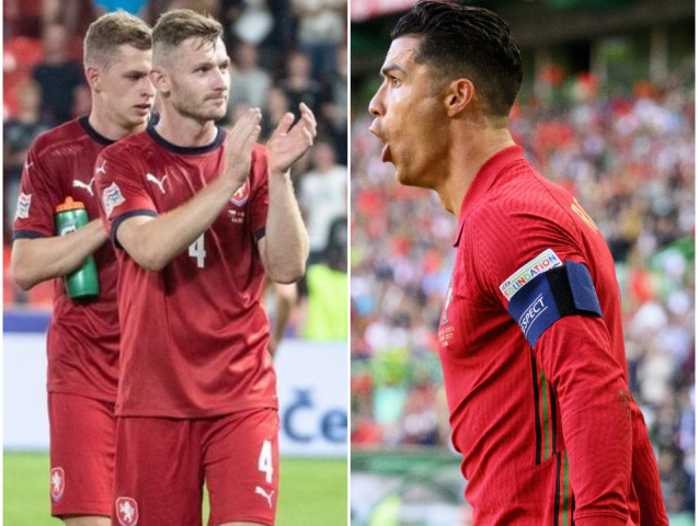 česki futbalisti, ronaldo