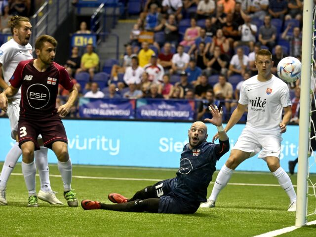 SR Malý futbal ME osemfinále Gruzínsko KEX