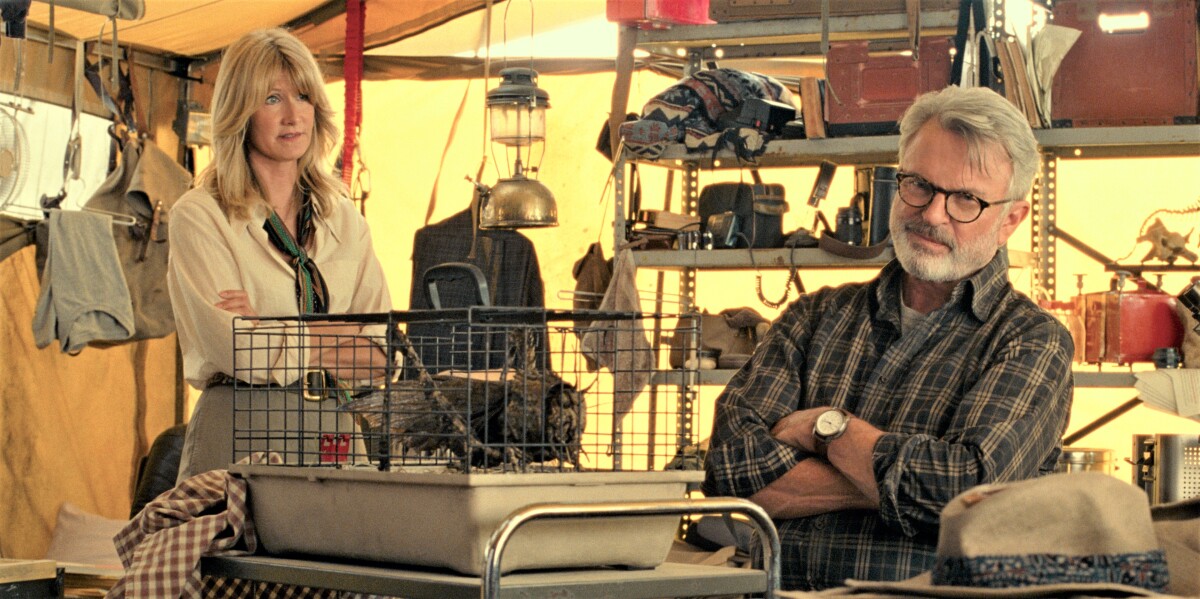 Jursky svet Nadvlada, Laura Dern, Sam Neill