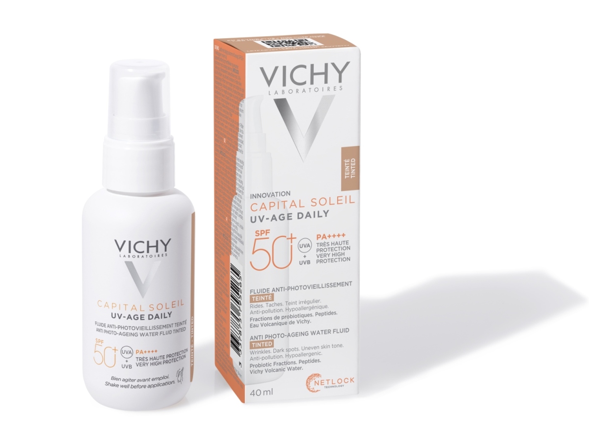 Hybridný fluid Capital Soleil UV-AGE DAILY SPF 50+ od Vichy
