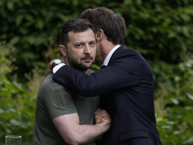 zelenskyj, macron
