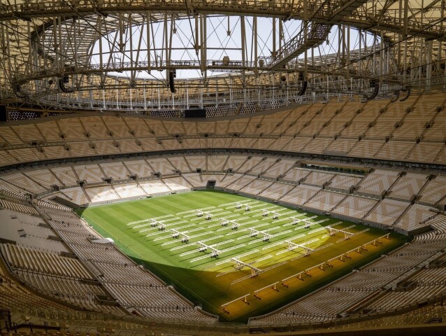 8. Lusail Stadium b)