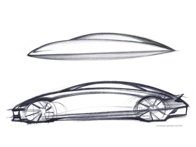 Hyundai Ioniq 6 - skica 2022