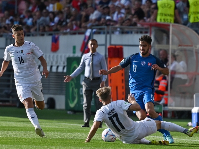SR Trnava Futbal ME19 Slovensko Taliansko TTX