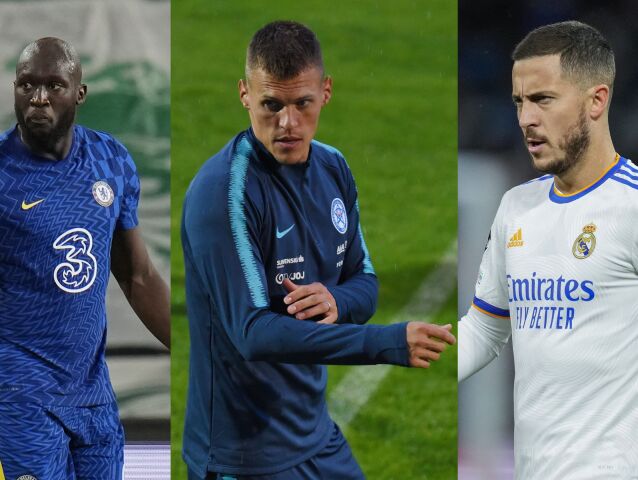 Lukaku, Škrtel a Hazard.