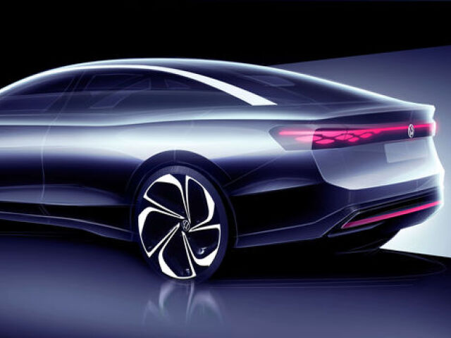VW ID.7- skice 2022