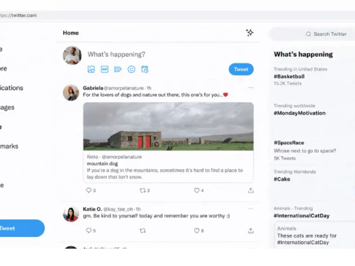 Twitter Notes