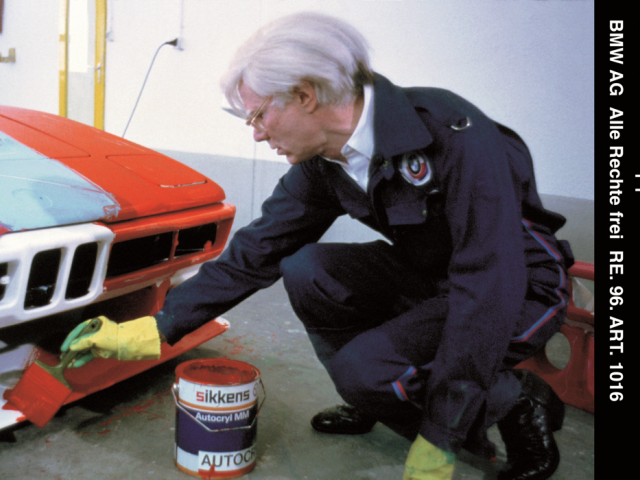 BMW M1 Art Car by Andy Warhol - 1979