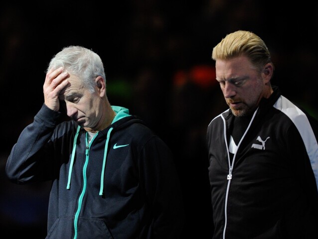 John McEnroe a Boris Becker.
