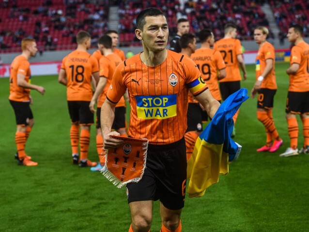 Kapitán Šachtaru Doneck Taras Stepanenko.