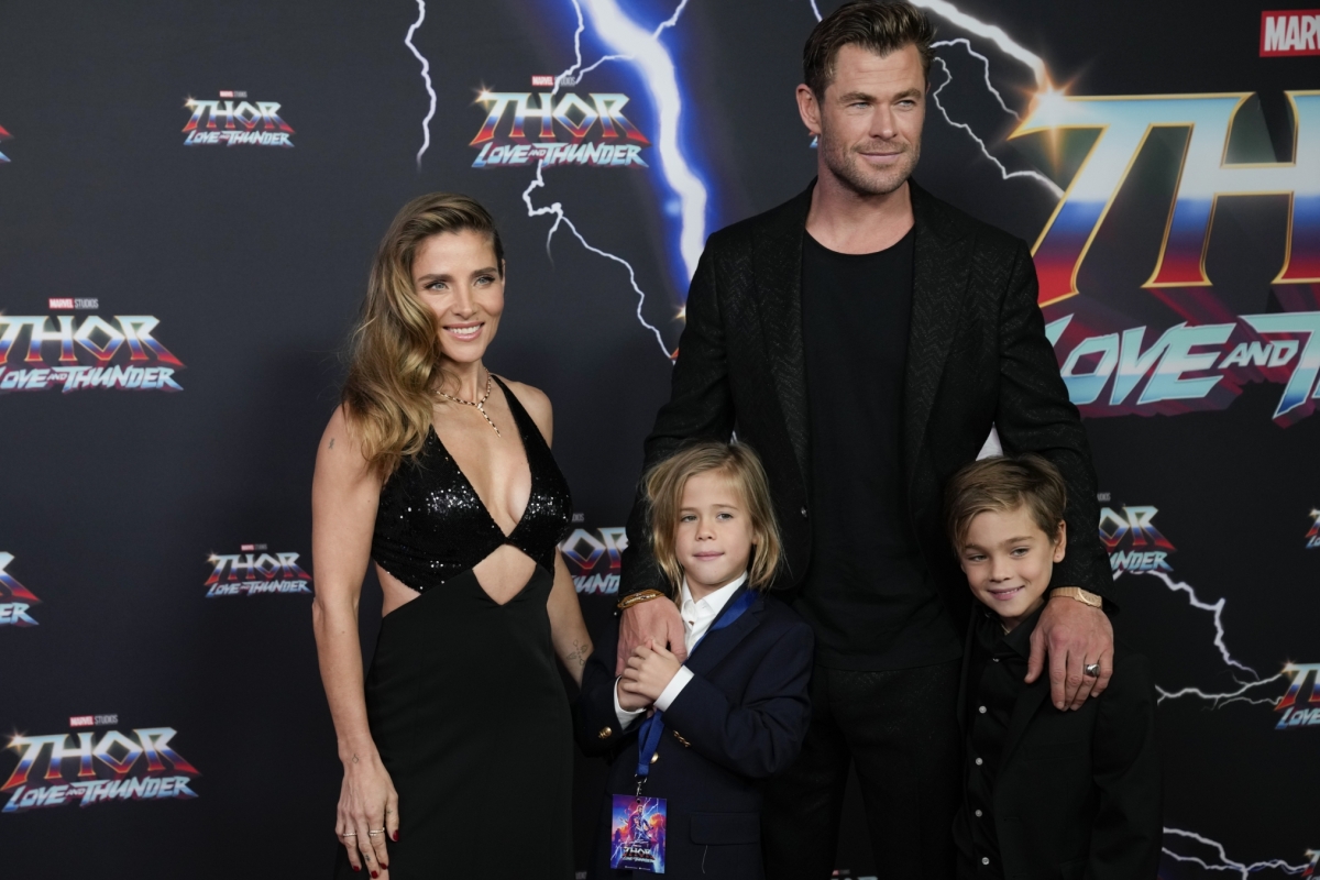 Chris Hemsworth a jeho manželka Elsa Pataky 