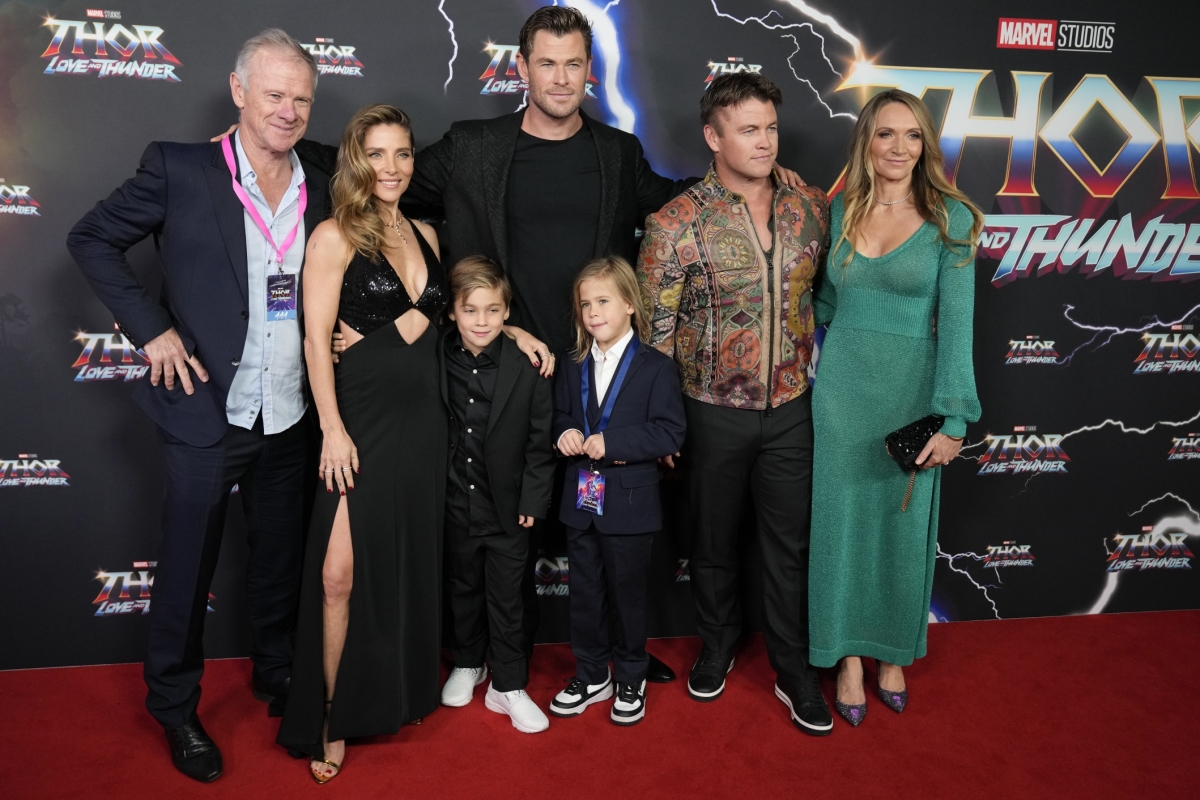 Chris Hemsworth a jeho manželka Elsa Pataky 