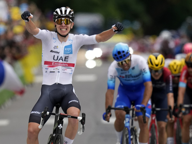 Francúzsko cyklistika TdF 6. etapa víťaz Pogačar