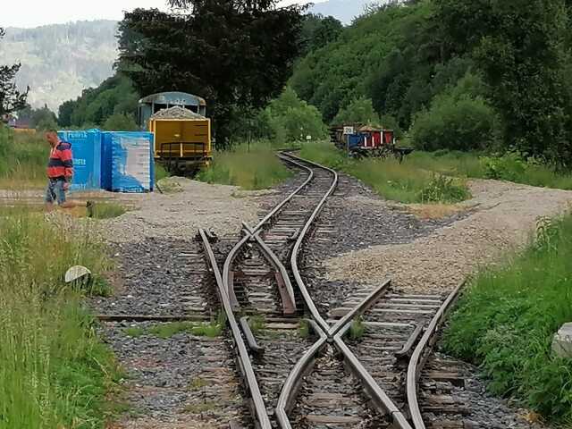 Čiernohronská železnica, štrk
