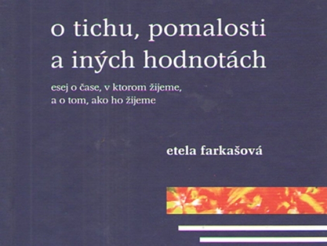 kniha o tichu pomalosti a inych hodnotach