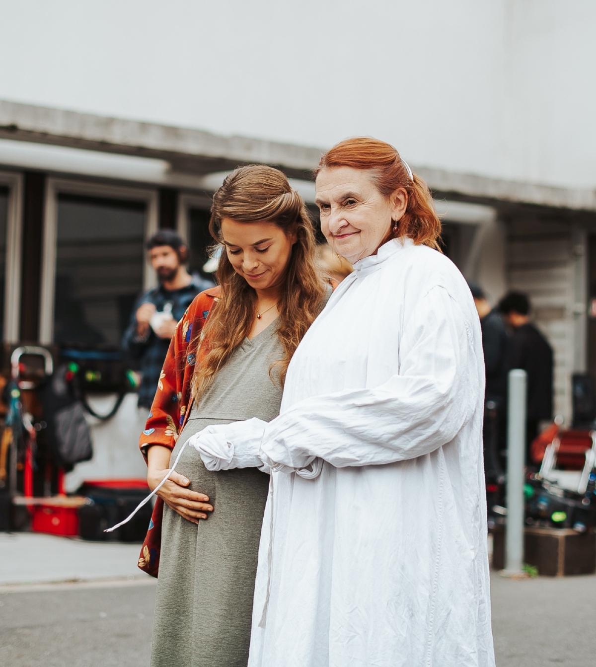 Z nataceni -Eva Holubova a Kristina Svarinska
