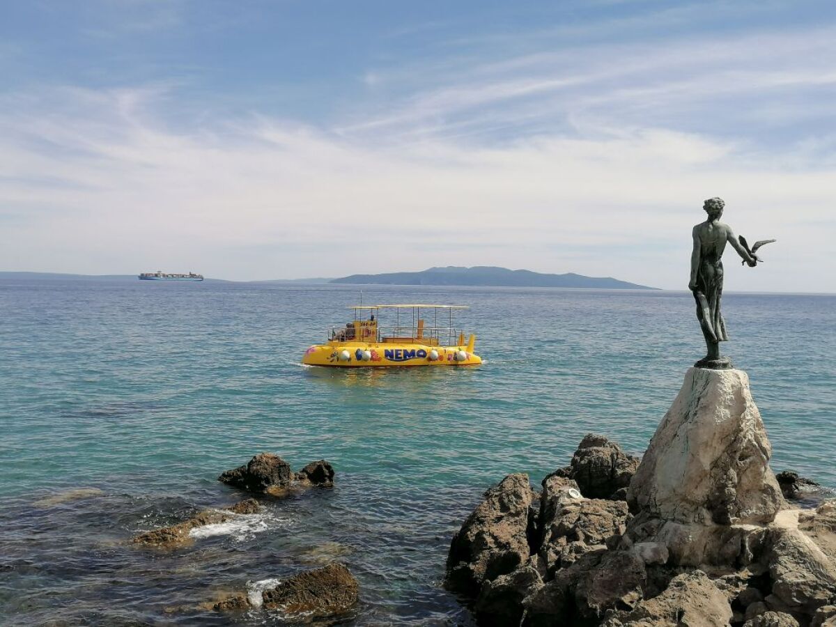 Opatija, Chorvátsko, more,