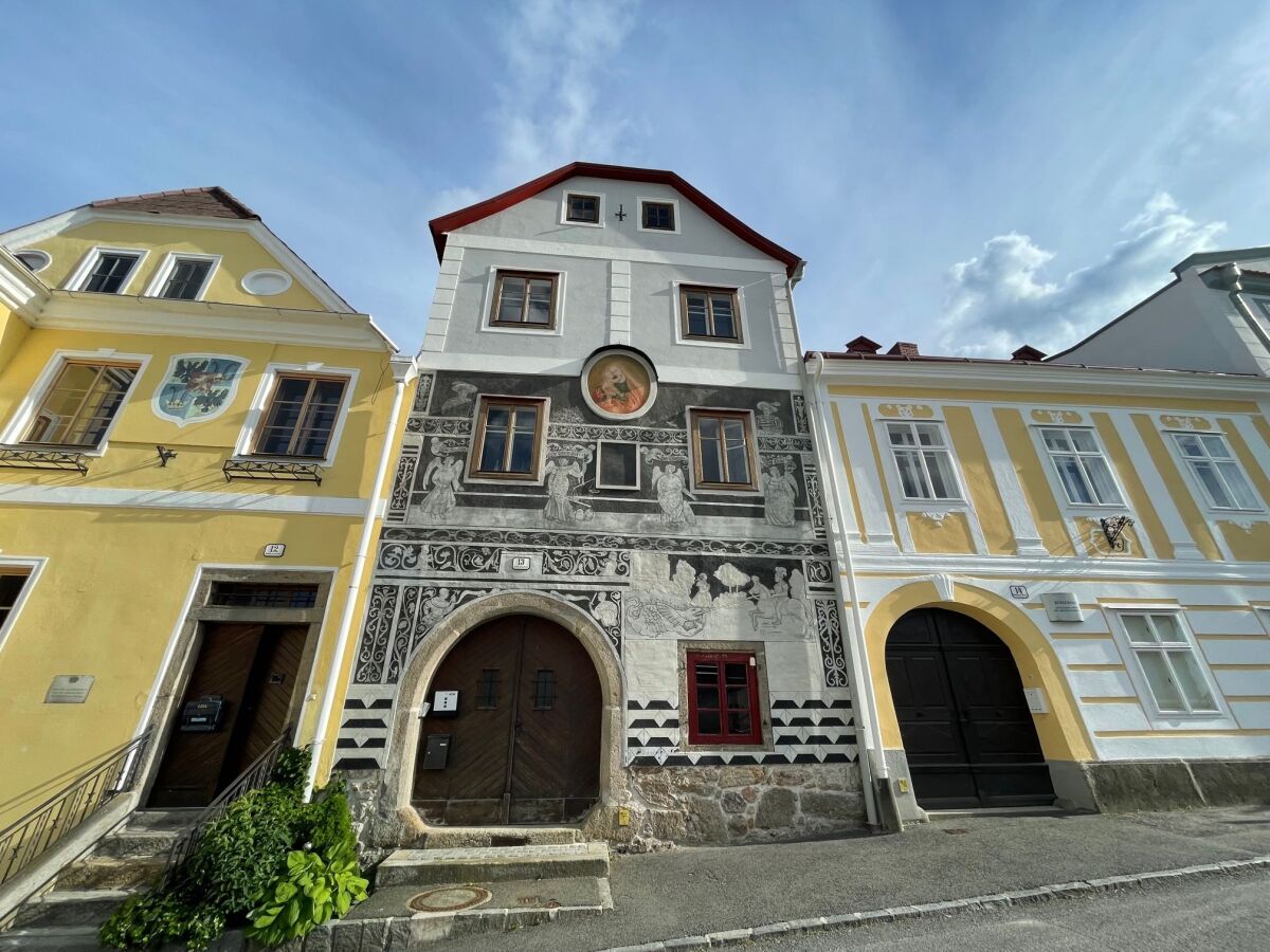 Weitra, Dolné Rakúsko, sgrafito