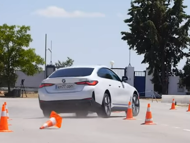 BMW i4 - losí test 2024