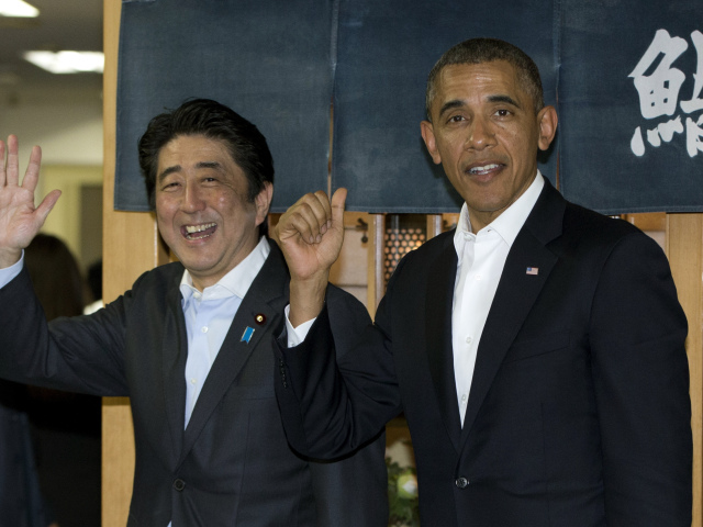 Šinzó Abe, Barack Obama