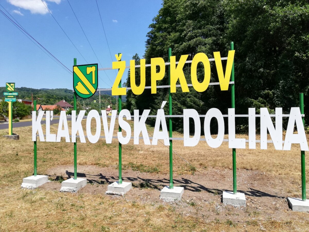 Obec Župkov, Kľakovská dolina