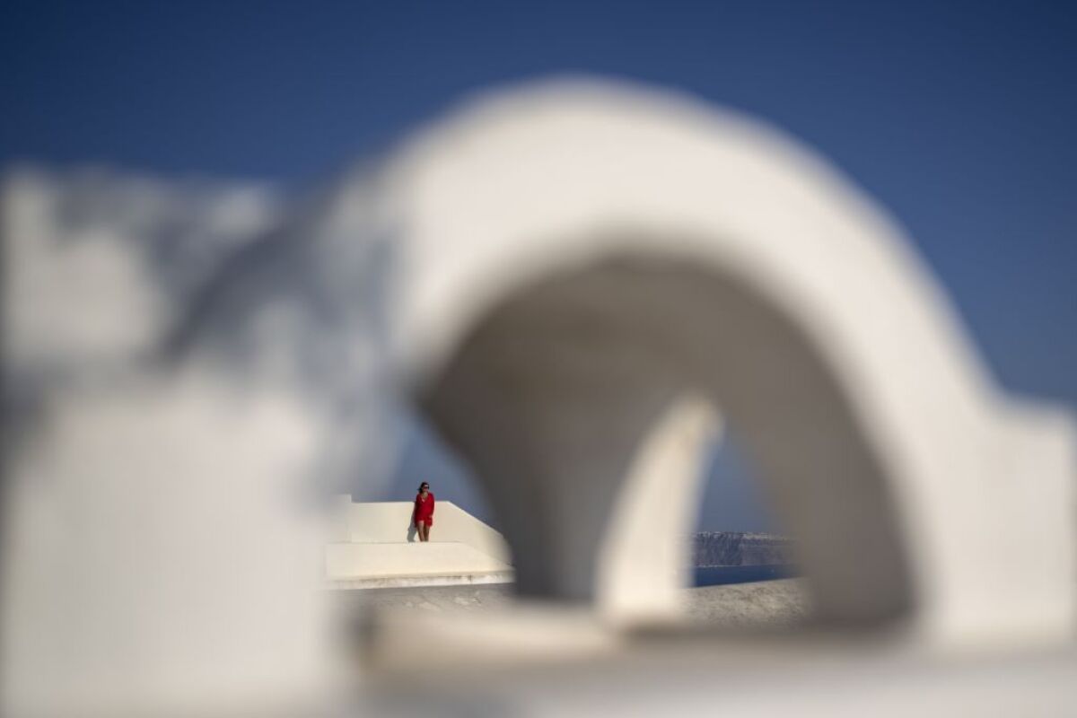 Grécko, Santorini, Oia