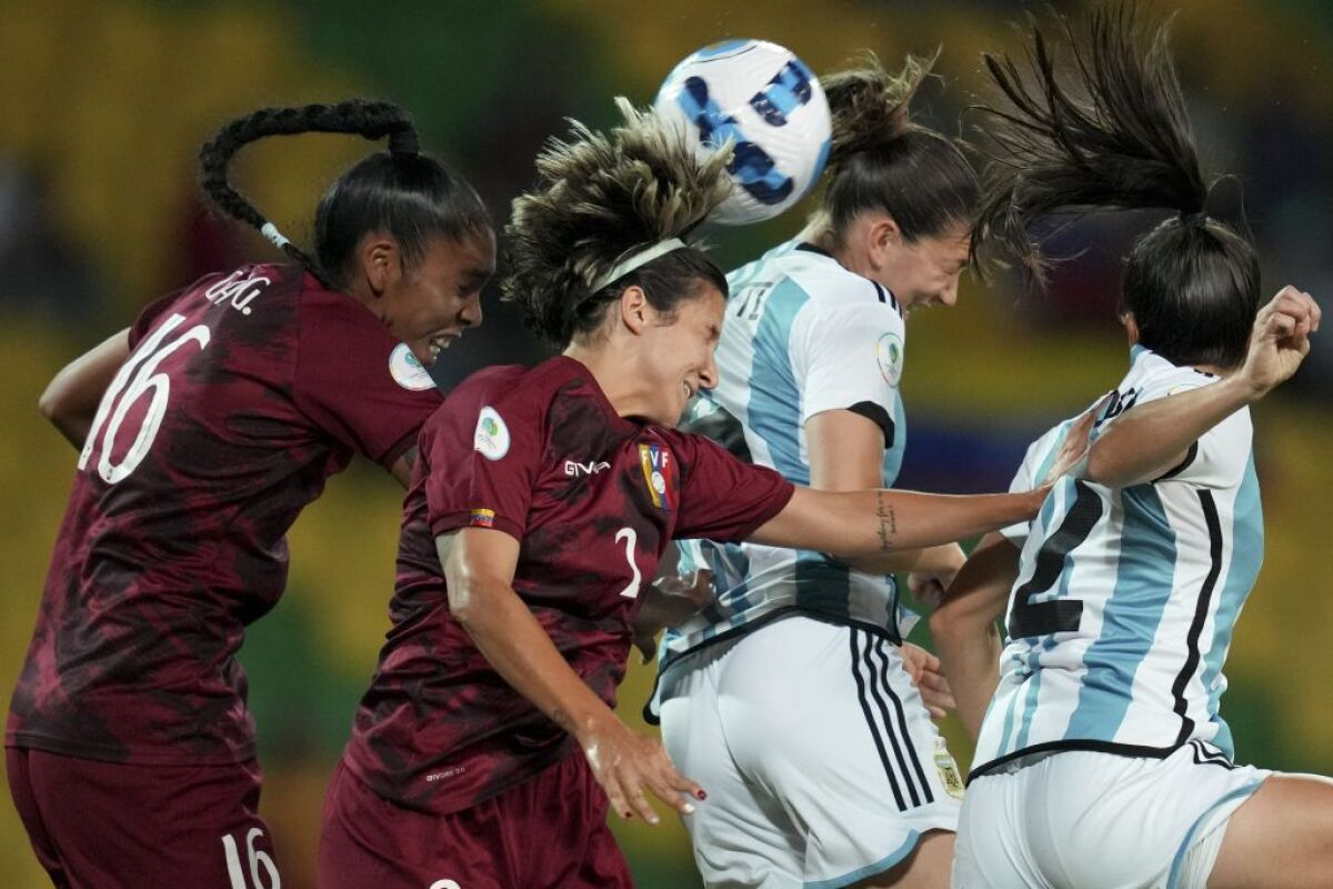 Venezuela Argentína Copa America ženský futbal