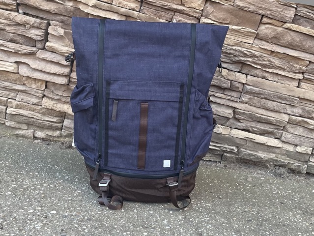 moshi, captus rolltop backpack