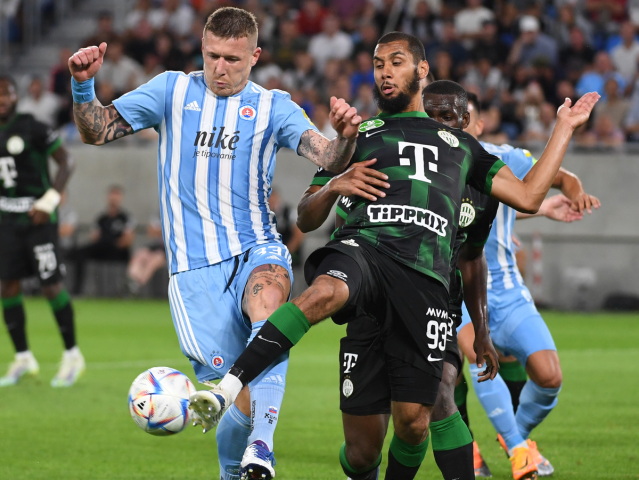 SR Futbal Slovan Ferencváros LM 2. predkolo Odveta BAX