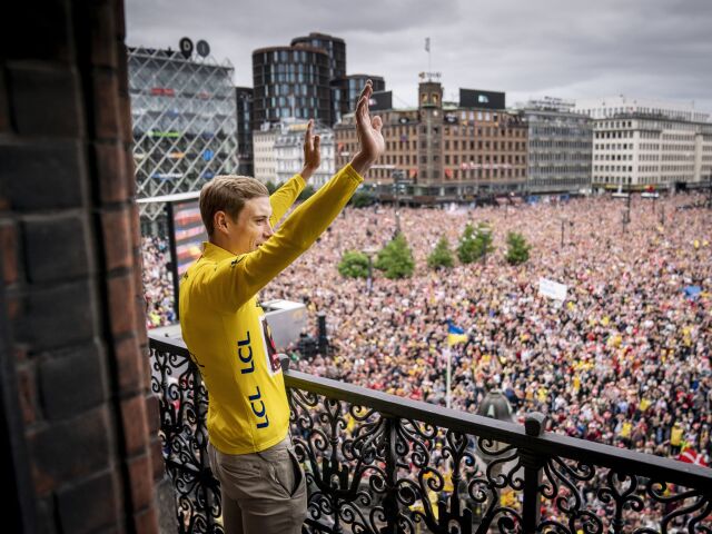 Dánsko Kodaň šport cyklistika TdF Vingegaard oslavy