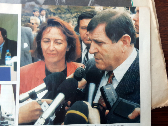 Magda Pospíšilová, vladimír mečiar
