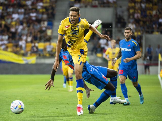 SR D. Streda futbal EKL 3. predkolo 1. zápas DAC FCSB TTX