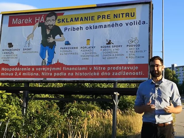 antikampan nitra bilbord volby