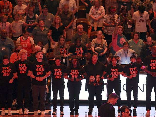 USA Basketbal WNBA Grinerová solidarita