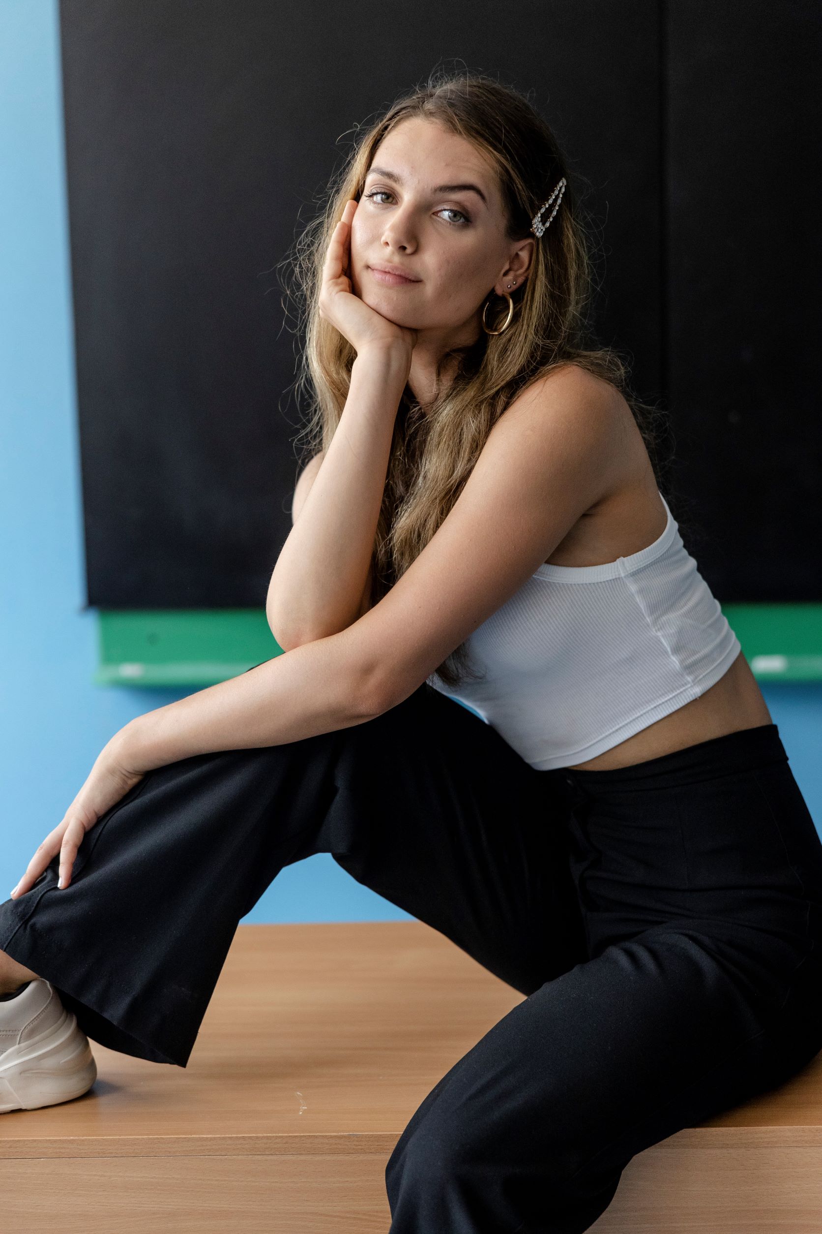 Klára Kerešová stvárňuje v Pánovi profesorovi triednu krásku Luciu.