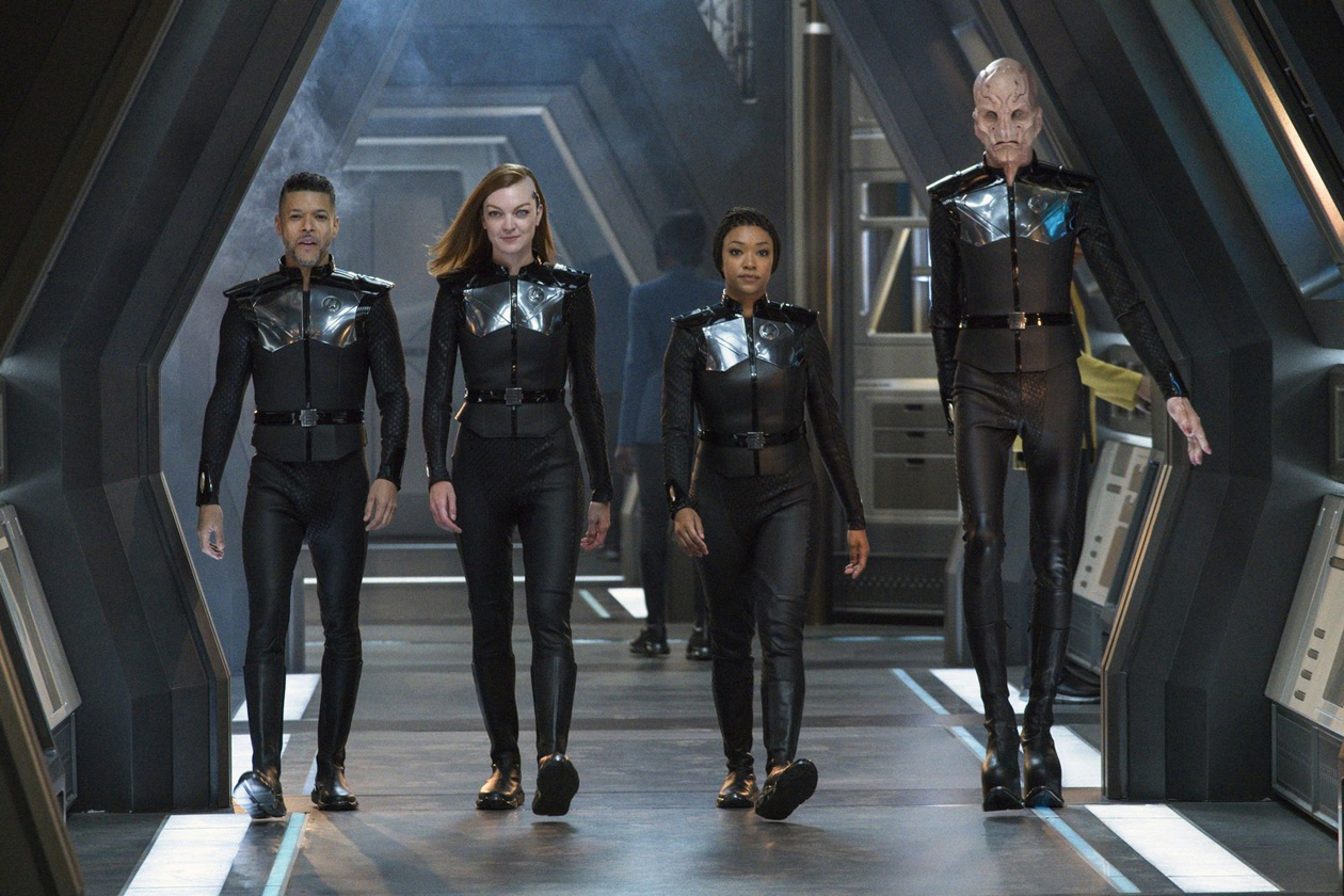 Záber zo 4. série seriálu Star Trek: Discovery.