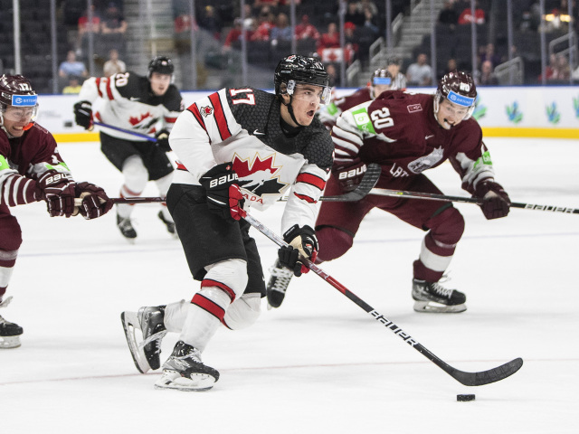 Junior Hockey Latvia Canada Hokej