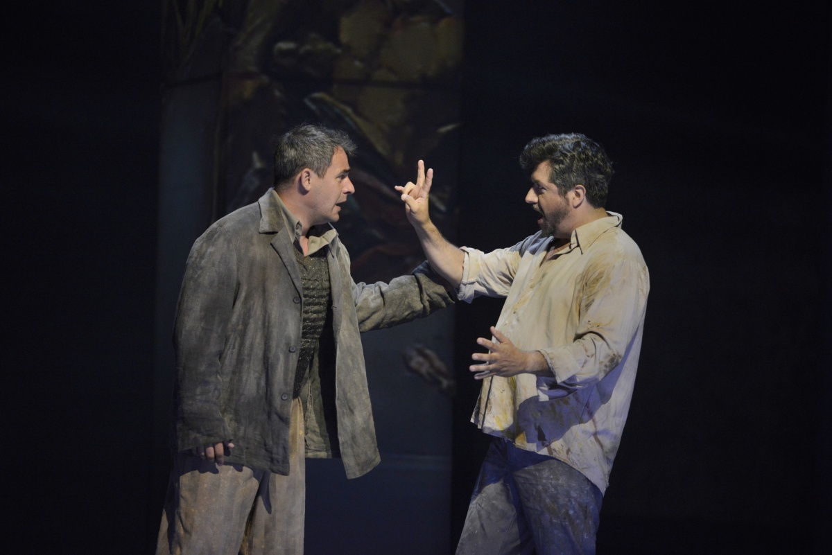 Tosca  Filip Tuma  Ceasare Angelotti    Boldizsar Laszlo  Mario Cavaradossi    foto Pavol Breier D