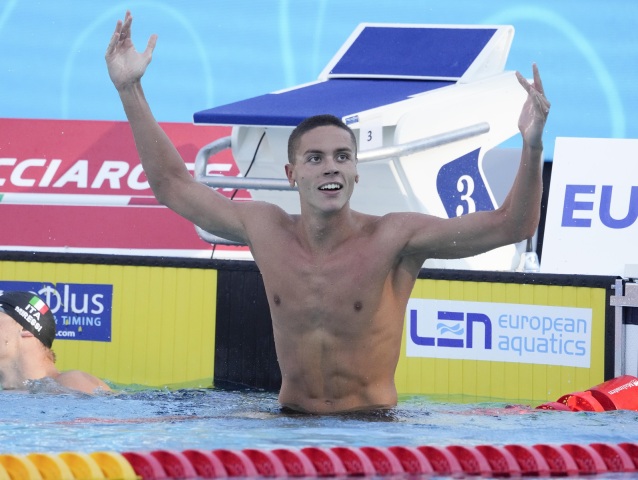 APTOPIX Italy Swimming Europeans