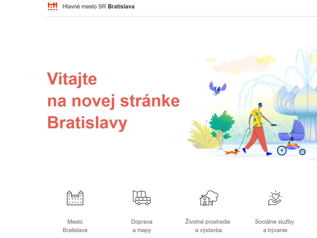 Bratislava / Webstránka /