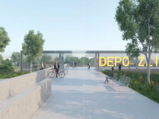 Depo Zličín, metro