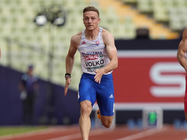 Nemecko SR Atletika ME 100 m muži rozbehy Volko postup