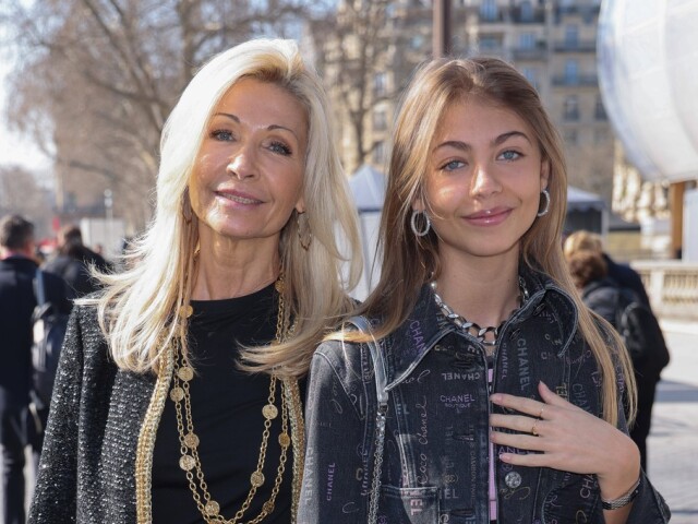 Natty Tardivel, druhá manželka herca Jeana Paula Belmonda a jej dcéra Stella Belmondo
