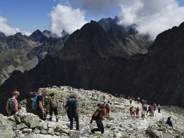 SR TANAP lesníci spočítavanie turisti Rysy POX