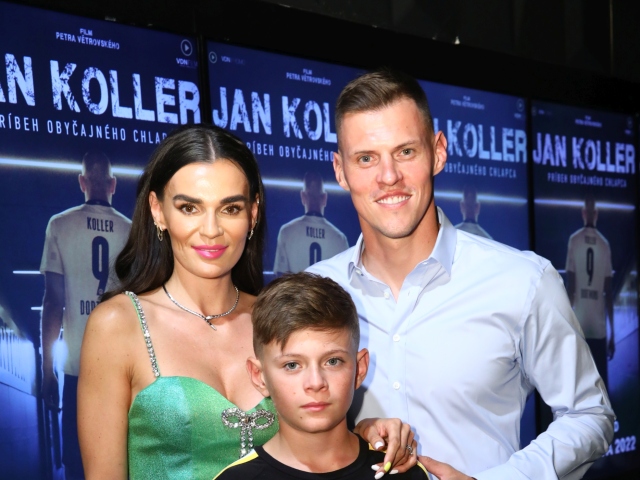 Martin Škrtel s manželkou Barborou