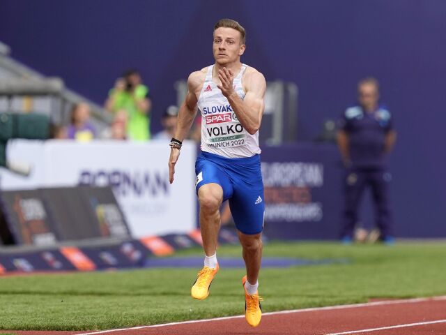 Nemecko SR Atletika ME 200 m muži rozbehy Volko postup